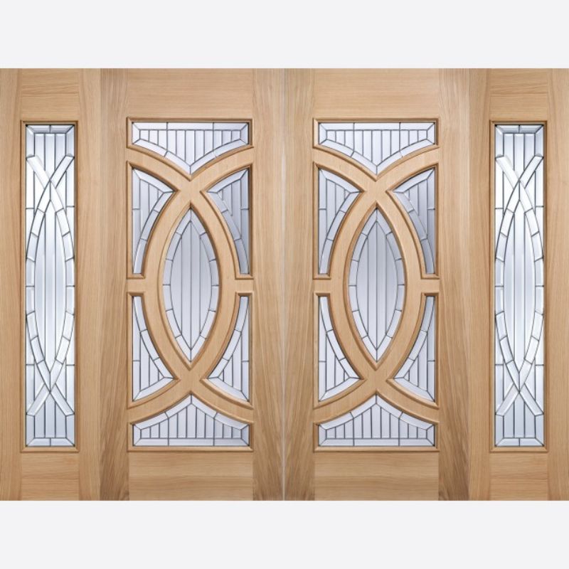 LPD Oak Majestic External Door-78in x 30in x 44mm (1981 x 762mm)