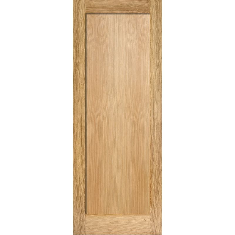 LPD Oak Pattern 10 One Panel Internal Door-78in x 24in x 35mm (1981 x 610mm)