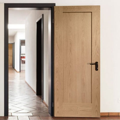 LPD Oak Pattern 10 One Panel Internal Door-78in x 27in x 35mm (1981 x 686mm)