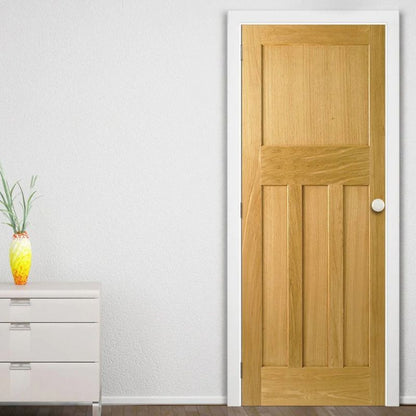 LPD DX Oak Internal Door-78in x 28in x 35mm (1981 x 711mm)