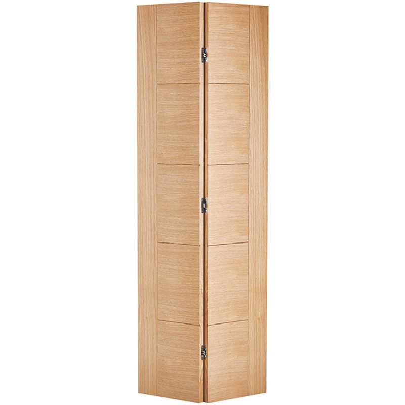 LPD Vancouver Oak Internal Pre-Finished Bi Fold Door-78in x 30in x 35mm (1981 x 762mm)
