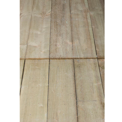 Image for Forest Overlap Pressure Treated Pent Garden Shed - 8 x 6 ft