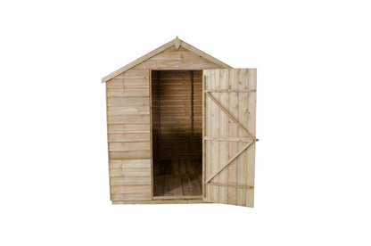 Image for Forest Overlap Pressure Treated Pent Garden Shed - 8 x 6 ft