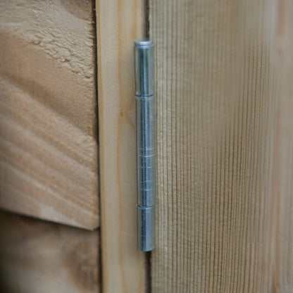 4LIFE Pressure Treated Overlap Apex Shed 7x7ft Double Door