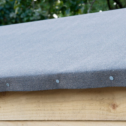 4LIFE Pressure Treated Pent Garden Shed - 10x6ft Overlap Timber