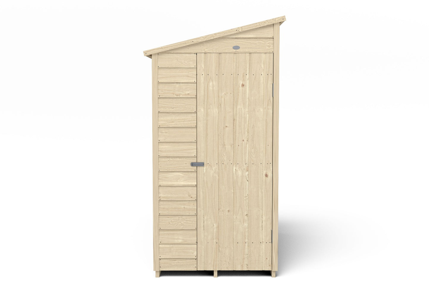 4LIFE Pressure Treated Pent Garden Shed 6x3ft - Overlap Timber