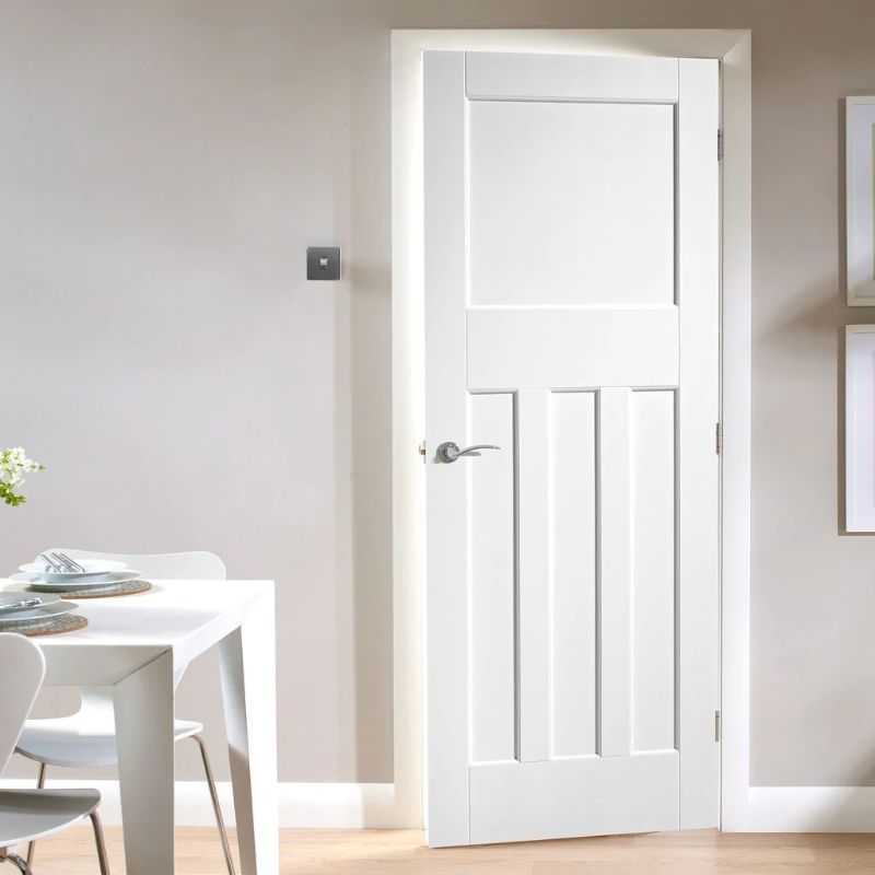 LPD DX White Primed Internal Door-80.3in x 32.5in x 40mm (2040 x 826mm)