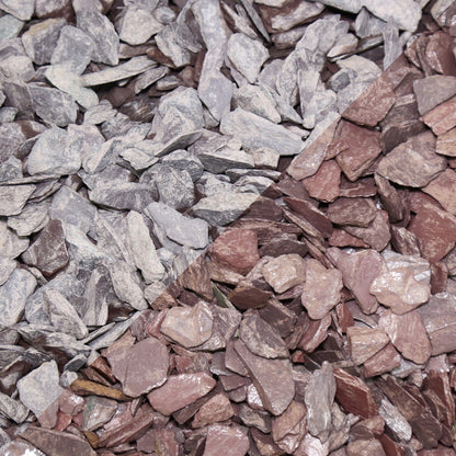 Image for Plum Slate 20mm Decorative Aggregate - Bulk Bag (800kg)