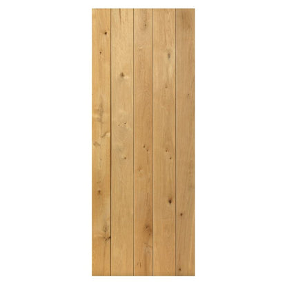 JB Kind Rustic Oak Ledged Unfinished Internal Door (1981 x 838 x 40mm)