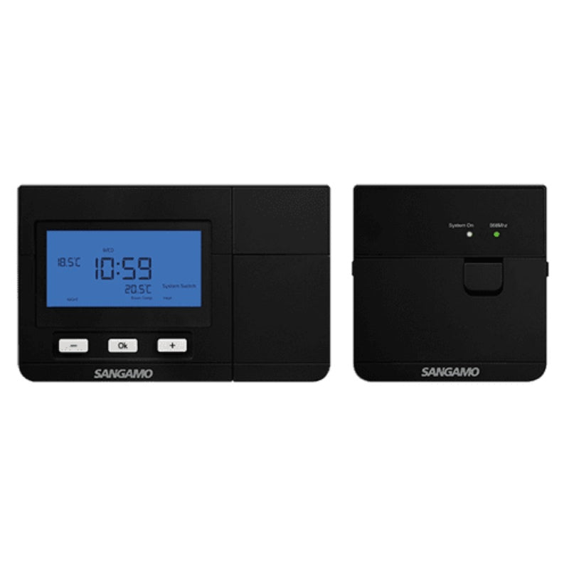 Sangamo Choice Plus Digital Wireless Room Thermostat (Programmable) - All Colours