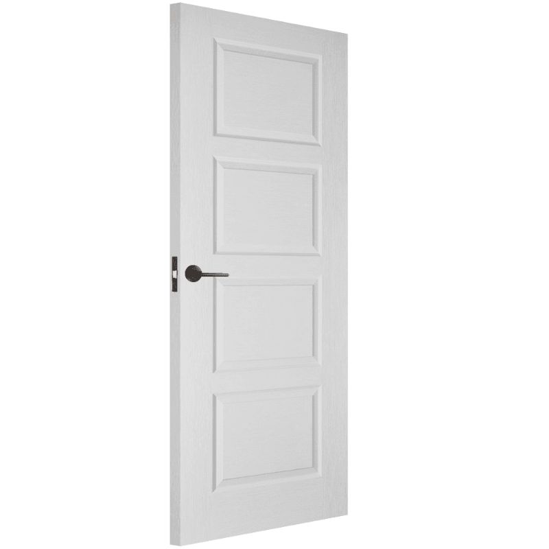 Image for LPD Textured Contemporary 4 Panel FD30 - 78In x 27In x 44mm (1981 x 686mm)