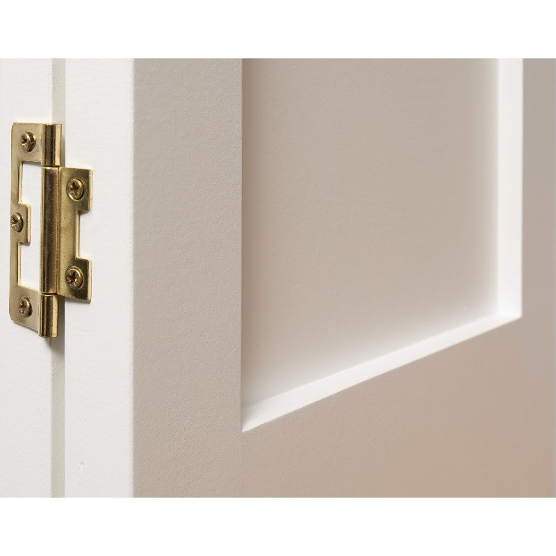 Shaker 2 Panel White Primed Panel Bi-Fold Internal Door 1981 x 762mm