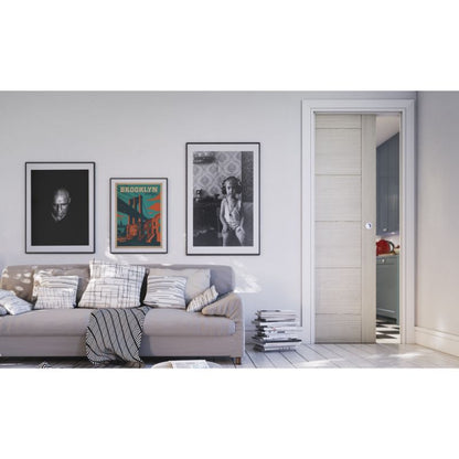 Deanta Single Pocket Door Kit - 80.3in x 32.5in (2040 x 826 x 125mm)