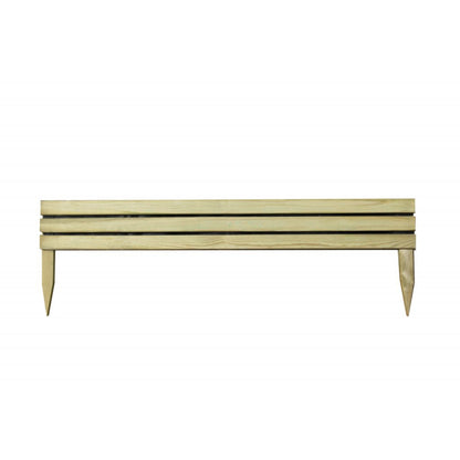 Forest Garden Slatted Edging 120cm - Pack of 5