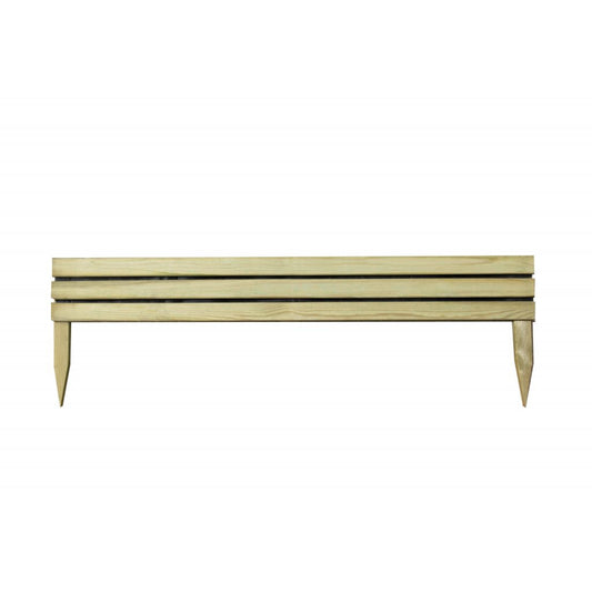 Forest Garden Slatted Edging 120cm - Pack of 5