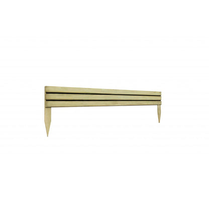 Forest Garden Slatted Edging 120cm - Pack of 5