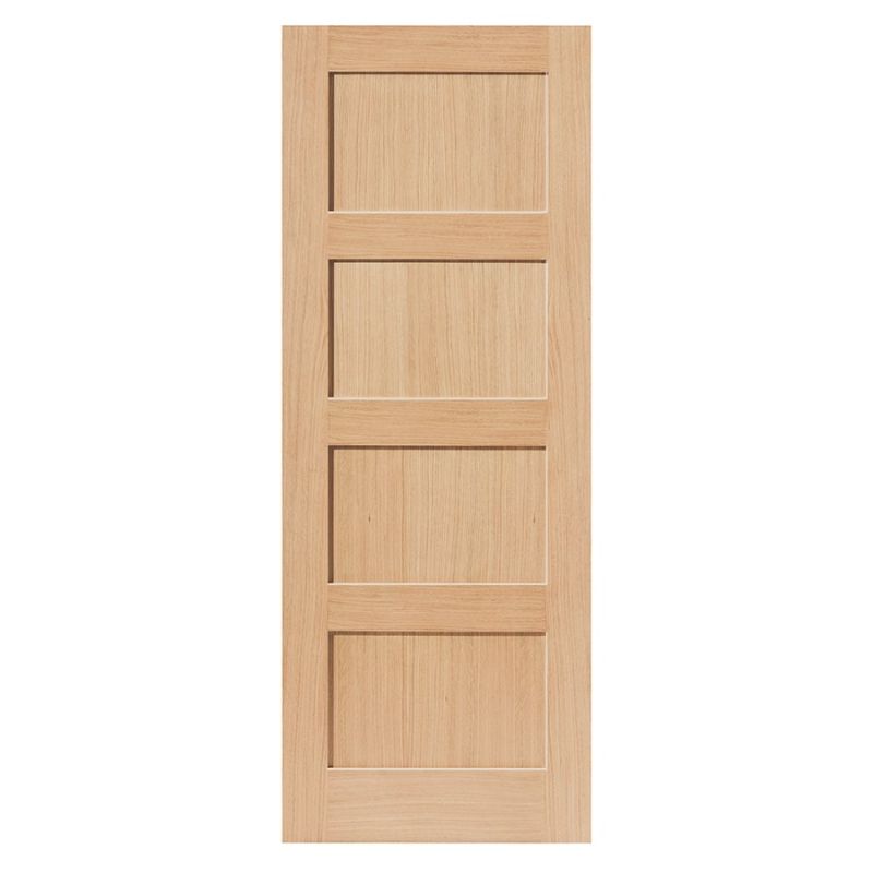 JB Kind Oak Snowdon Internal Fire Door Unfinished 1981 X 838 X 44mm