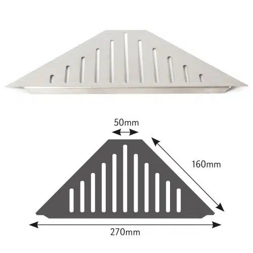 Genesis Stainless Steel Shower Shelf