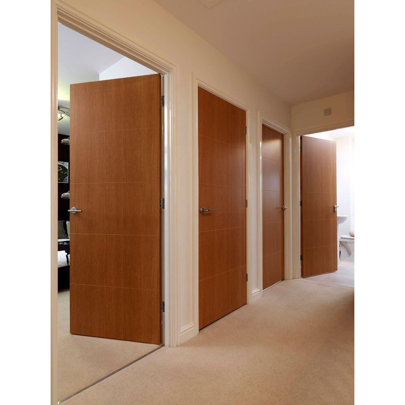 JB Kind Oak Gallery Tate Internal Door Pre Finished 1981 X 838 X 35mm