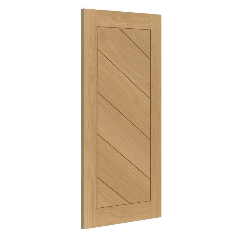Image for Deanta Torino Oak Internal Fire Door Prefinished - 78in x 27in (1981 x 686mm)