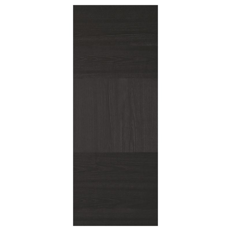 LPD Tres Charcoal Black Pre-Finished Internal Fire Door - 78in x 33in x 44mm (1981 x 838mm)
