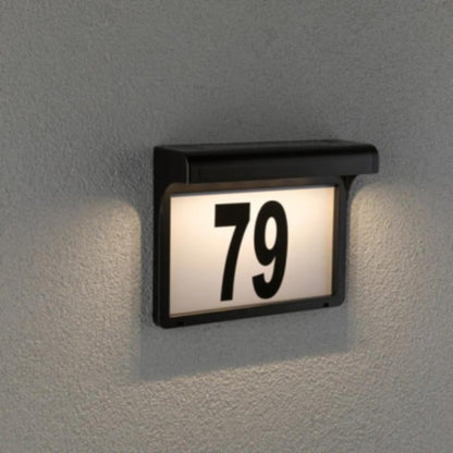 Dayton II Solar House Number Luminaire IP44 3000K 
