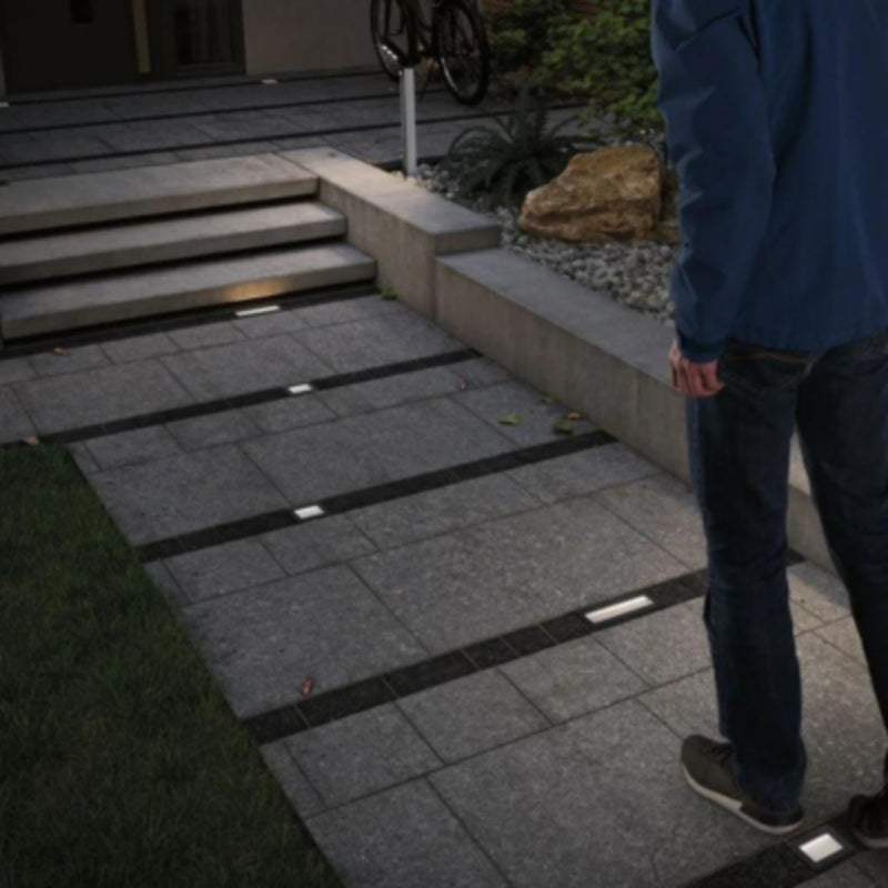 Outdoor Solar In-Ground RL Domenic 8 x 8cm IP67 3000K