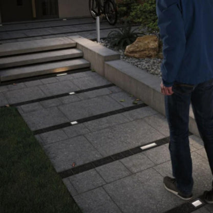 Outdoor Solar In-Ground RL Domenic 8 x 8cm IP67 3000K