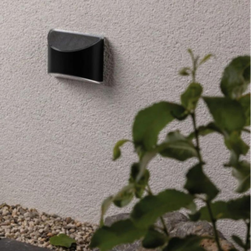 Outdoor Solar Path Luminaire IP44 3000K Metal/Plastic - Grey