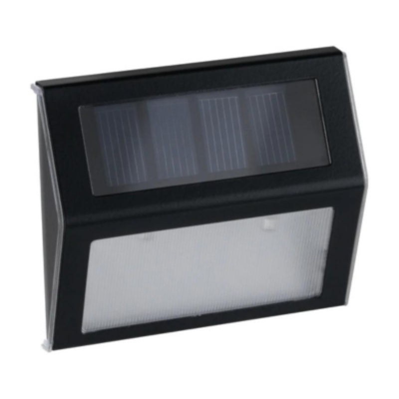 Outdoor Solar Step/Stair Light IP44 3000K Metal/Plastic - Grey