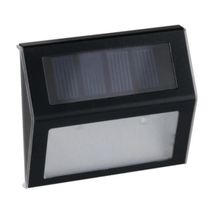 Outdoor Solar Step/Stair Light IP44 3000K Metal/Plastic - Grey