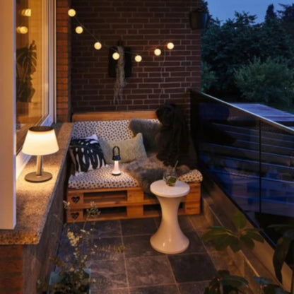 Outdoor Solar Table Luminaire Lillesol IP44 3000K 100lm 3-Step Dim 