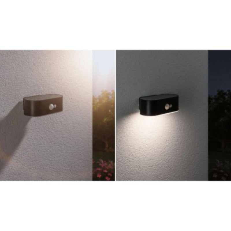 Outdoor Solar Wall Luminaire Adya IP44 3000K PIR