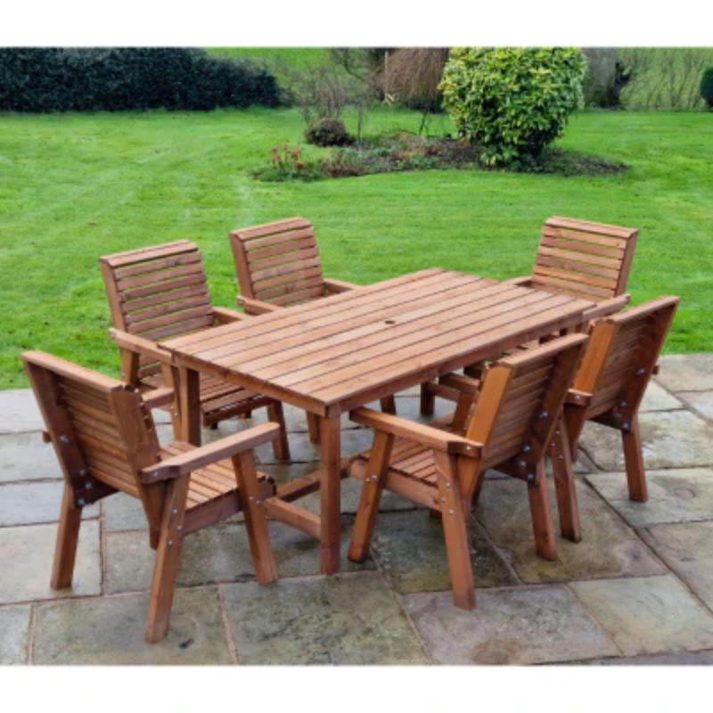 Churnet Valley 6 Seater Set (6 Chairs)