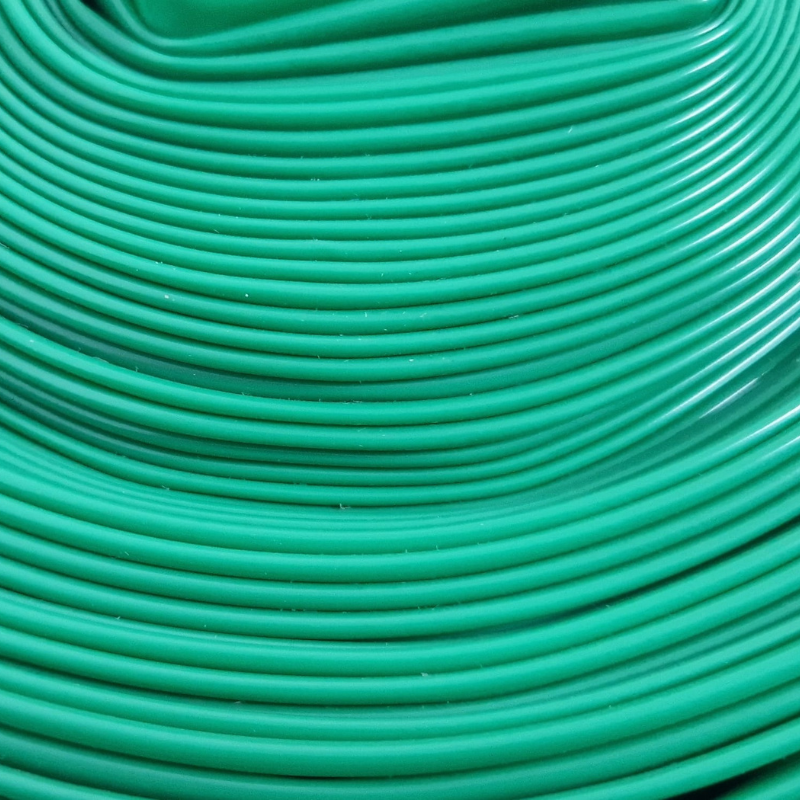 Green 1600 gauge radon barrier membrane roll, 20m x 4m, by Novia, designed for damp proofing and insulation.