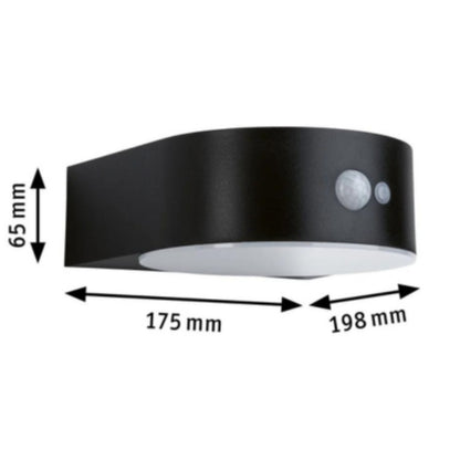 Outd. Solar Eileen PIR 2200K IP44 Insect Friendly