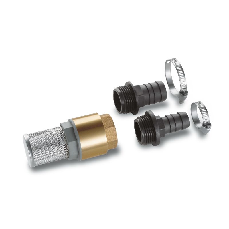 Vacuum Filter with Backflow Prevention