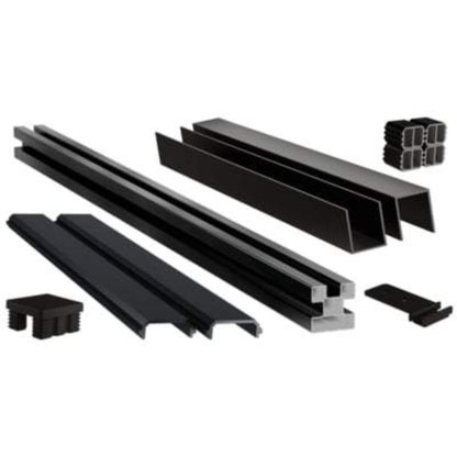 Fence Post Kit Iron Grey - All Sizes