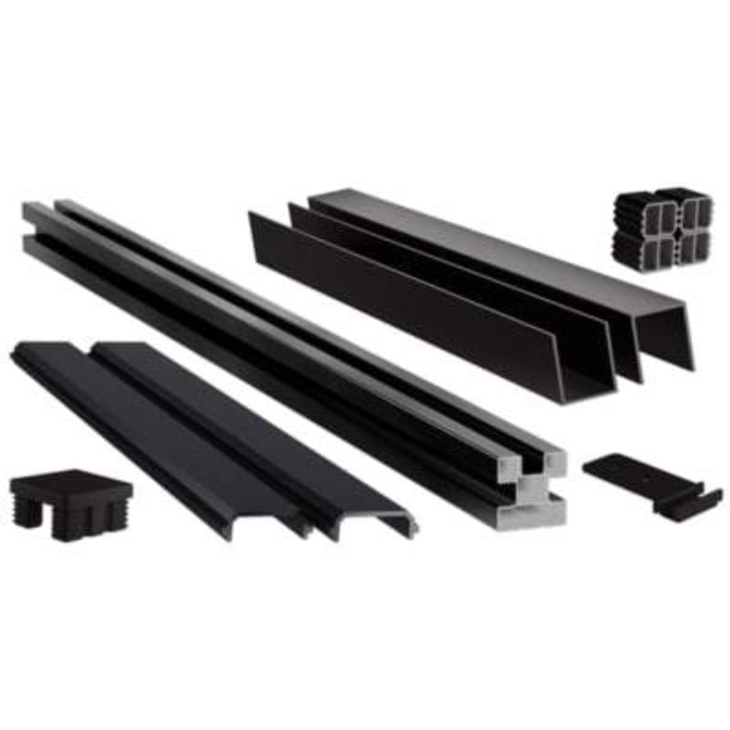 Fence Post Kit Iron Grey - All Sizes