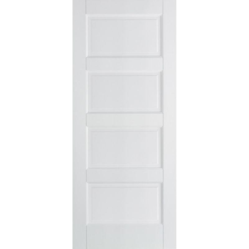 LPD Contemporary White Composite Internal Fire Door-78in x 33in x 44mm (1981 x 838mm)
