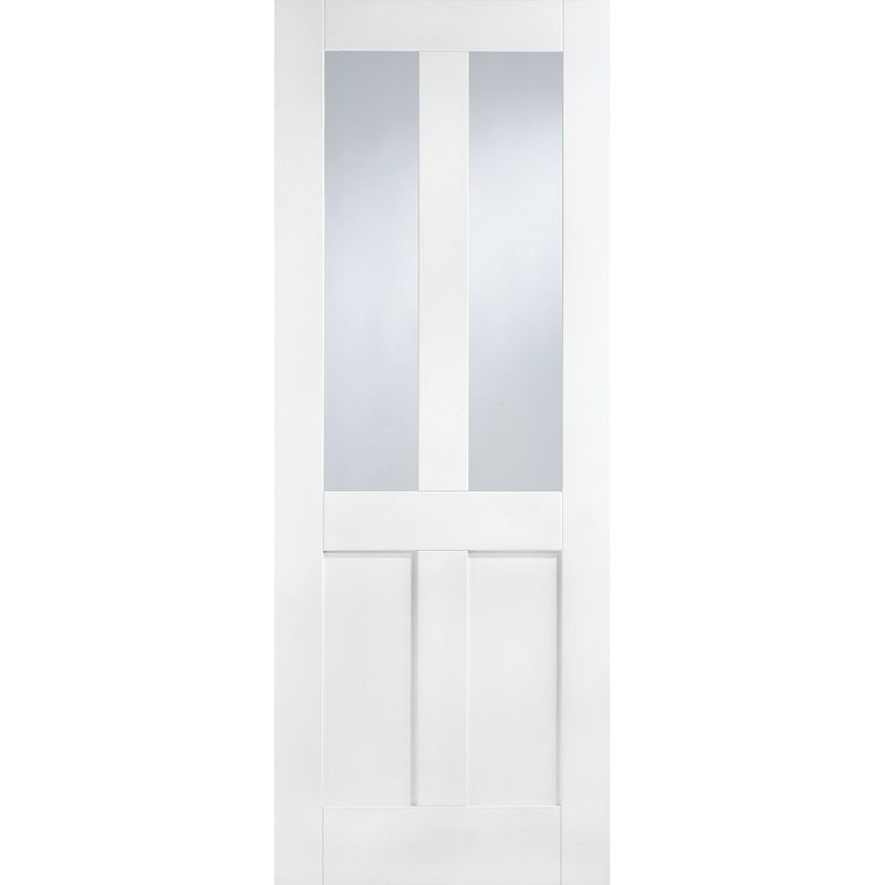 LPD London White Glazed Internal Door-78in x 30in x 35mm (1981 x 762mm)