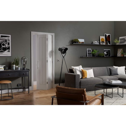 LPD Mexicano White Internal Bi Fold Door 78in x 27in x 35mm (1981 x 686mm)