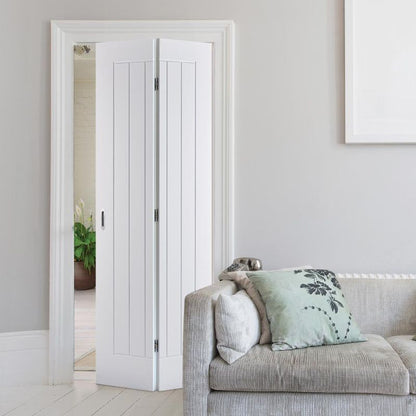 LPD Mexicano White Internal Bi Fold Door 78in x 30in x 35mm (1981 x 762mm)