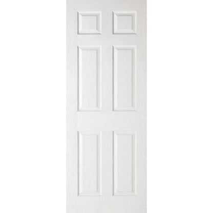 LPD Textured White Moulded 6 Panel Internal Door 78in x 28in x 35mm (1981 x 711mm)