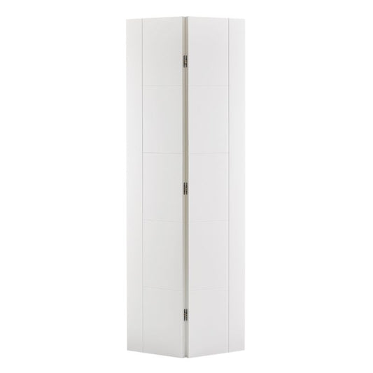 LPD Vancouver White Primed Internal Bi Fold Door-78in x 27in x 35mm (1981 x 686mm)