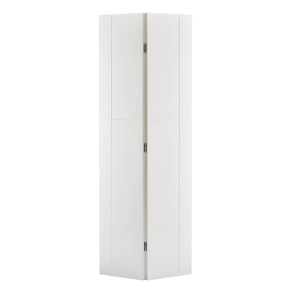 LPD Vancouver White Primed Internal Bi Fold Door-78in x 30in x 35mm (1981 x 762mm)