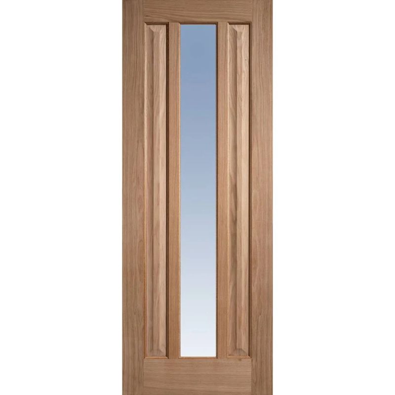 LPD Kilburn Oak Glazed Internal Door-78in x 24in x 35mm (1981 x 610mm)