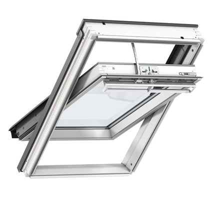 Image for VELUX White Painted INTEGRA GGL MK06 206030 Solar  Noise Reduction Roof Window 78x118cm