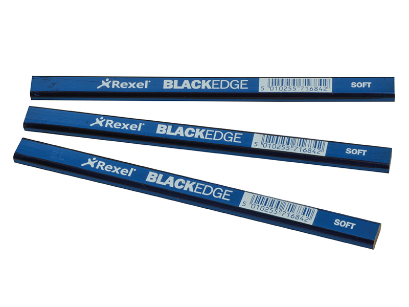 Blackedge Carpenter%27s Pencils - Blue / Soft (Card 12)