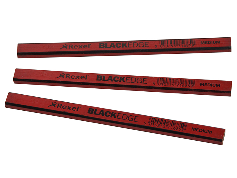Blackedge Carpenter%27s Pencils - Red / Medium (Card 12)